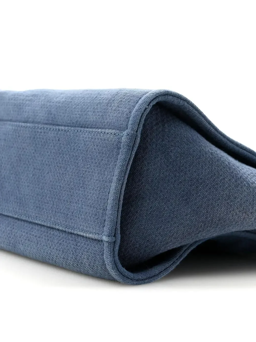 Chanel Canvas Small Deauville Tote Blue #305008C18B